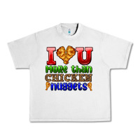 Lunar Rock i love you more than chicken nuggets Urban Heavy Tee - AdoDesignShop