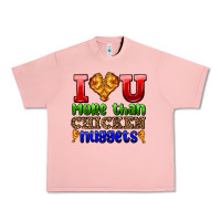 Salmon i love you more than chicken nuggets Urban Heavy Tee - AdoDesignShop