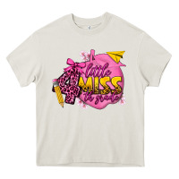 Cream little miss 4th grade Heavy Core Tee - texasbilliewilder