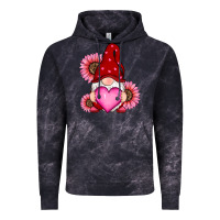 Cloud Black valentine's day with sunflowers gnomes Vintage Hoodie - RanaPortraitStore