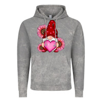 Cloud Rock valentine's day with sunflowers gnomes Vintage Hoodie - RanaPortraitStore