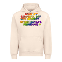Sandshell What a beautiful day to respect other people's Urban Hoodie - CowGirlArtShop