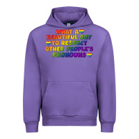 Tulip What a beautiful day to respect other people's Urban Hoodie - CowGirlArtShop
