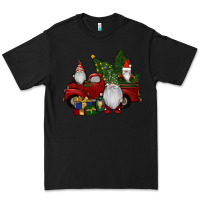 Black christmas gnomes with truck Premium Tee - RanaPortraitStore