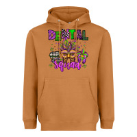 Meerkat dental squad mardi gras teeth Heavyweight Hoodie - Jasminsmagicworld