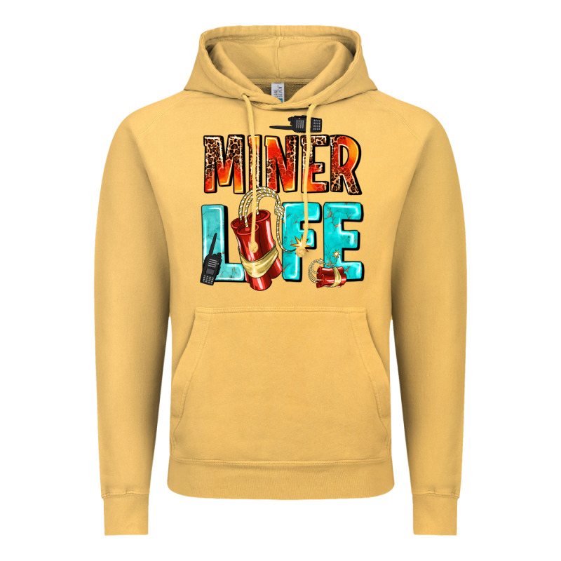 Miner Life Vintage Hoodie by AdoDesignShop | Teevron
