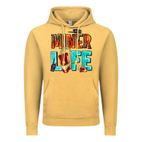 Vintage Mustard miner life Vintage Hoodie - AdoDesignShop