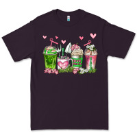 Plum botanic coffee cups Premium Tee - AdoDesignShop