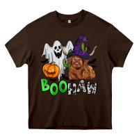 Chocolate Brown boohaw Heavy Core Tee - Zillion Design Studio