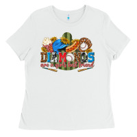 White diamonds are a girls best friend Ladies Tee - texasbilliewilder