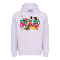 Lilac School counselor off duty Premium Hoodie - NancyCooperArtShop