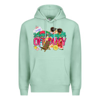 Seafoam School counselor off duty Premium Hoodie - NancyCooperArtShop