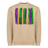 Mardi Gras Brushstrokes Heavyweight Sweatshirt | Teevron