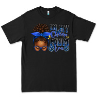 Black in my cheer mom era afro messy bun Premium Tee - texasbilliewilder