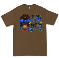 Cacao in my cheer mom era afro messy bun Premium Tee - texasbilliewilder