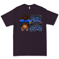 Plum in my cheer mom era afro messy bun Premium Tee - texasbilliewilder