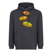 Smoke louisiana coins Heavyweight Hoodie - BarkalooDesign