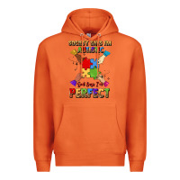 Carrot society says i'm autistic god says i'm perfect Premium Hoodie - JahusDesignShop