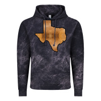 Cloud Black Texas Map Western Horsehide Pattern Vintage Hoodie - Bettercallsaul