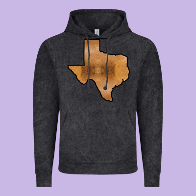 Texas Map Western Horsehide Pattern Vintage Hoodie Designed By Bettercallsaul