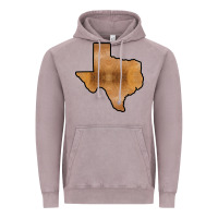 Vintage Zinc Texas Map Western Horsehide Pattern Vintage Hoodie - Bettercallsaul