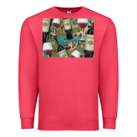 Cardinal California Wine with Leopard Background Premium Sweatshirt - Bettercallsaul