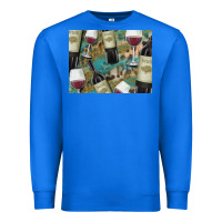True Royal California Wine with Leopard Background Premium Sweatshirt - Bettercallsaul