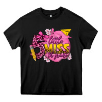 Black little miss 5th grade Heavy Core Tee - texasbilliewilder