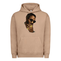 Pigment Burro Black man Urban Hoodie - HowdyJamesFarm