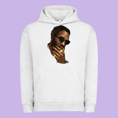 Black Man Urban Hoodie Designed By Howdyjamesfarm