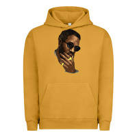 Pigment Peanut Butter Black man Urban Hoodie - HowdyJamesFarm
