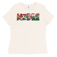 Bone mexican flag sunflower madre Ladies Tee - JahusDesignShop