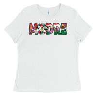White mexican flag sunflower madre Ladies Tee - JahusDesignShop