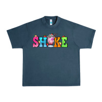 Midnight Navy shake with milkshake Urban Heavy Tee - AdoDesignShop