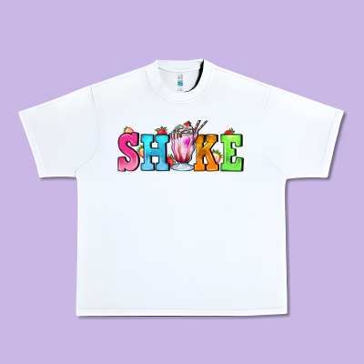 Shake With Milkshake Urban Heavy Tee Designed By Adodesignshop