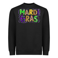 Black mardi gras Heavyweight Sweatshirt - AdoDesignShop