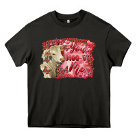 Valentine's Day You Moo Ve Me Charolais Cow Heavy Core Tee | Teevron