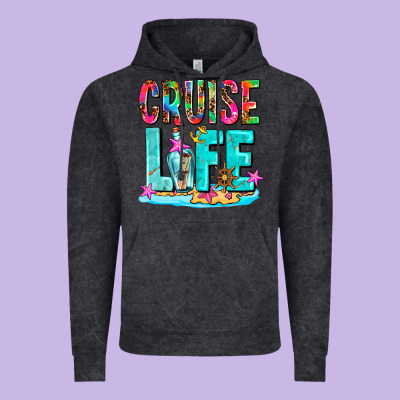 Cruise  Life Vintage Hoodie Designed By Adodesignshop