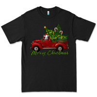 Black merry christmas baby sheep trees with truck Premium Tee - RanaPortraitStore