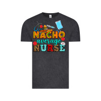 Vintage Black nacho average nurse Vintage Tee - AdoDesignShop