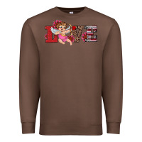 Chestnut valentine's day cupid sunflowers love Premium Sweatshirt - RanaPortraitStore
