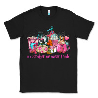 Black western cancer  in october we wear pink coffee cups with ribbons Classic Tee - AdoDesignShop