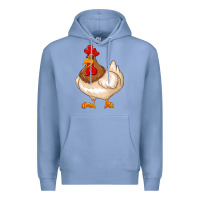 Colony Blue cute chicken Premium Hoodie - texasbilliewilder
