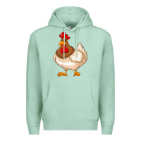 Seafoam cute chicken Premium Hoodie - texasbilliewilder