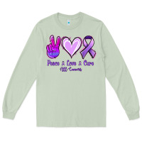 Matcha Peace Love Cure All Cancers Long Sleeve Tee - Jasminsmagicworld