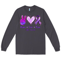 Smoke Peace Love Cure All Cancers Long Sleeve Tee - Jasminsmagicworld