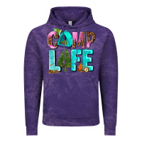 Cloud Purple camp life Vintage Hoodie - AdoDesignShop