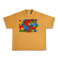 Peanut Butter autism heart background Urban Heavy Tee - AdoDesignShop