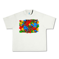 Pistachio autism heart background Urban Heavy Tee - AdoDesignShop