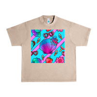 French Oak sea shell Urban Heavy Tee - BundleAndBundleShop